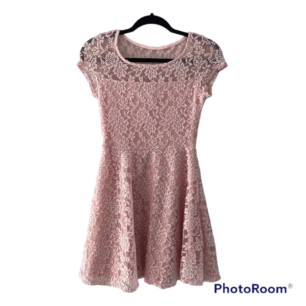 TMG New York Blush Pink Lace Dress Size Small